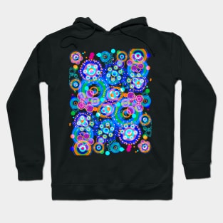 Colorful Funky Hippie Trippy Art Hoodie